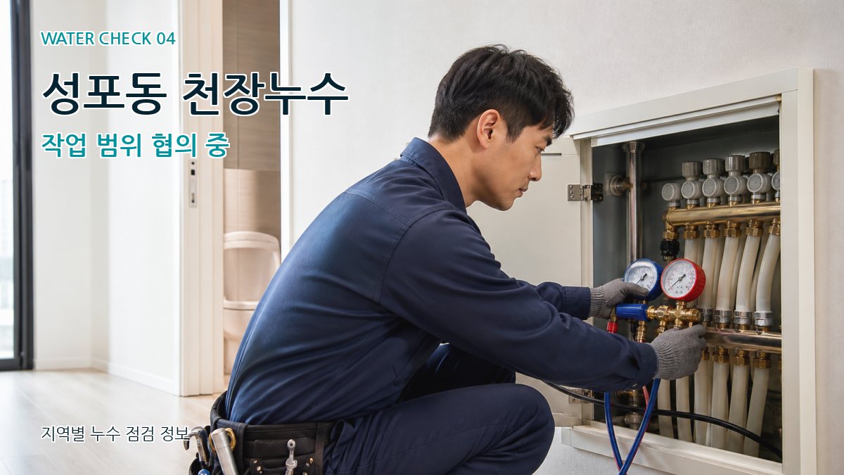 성포동 누수탐지 누수탐지 이미지