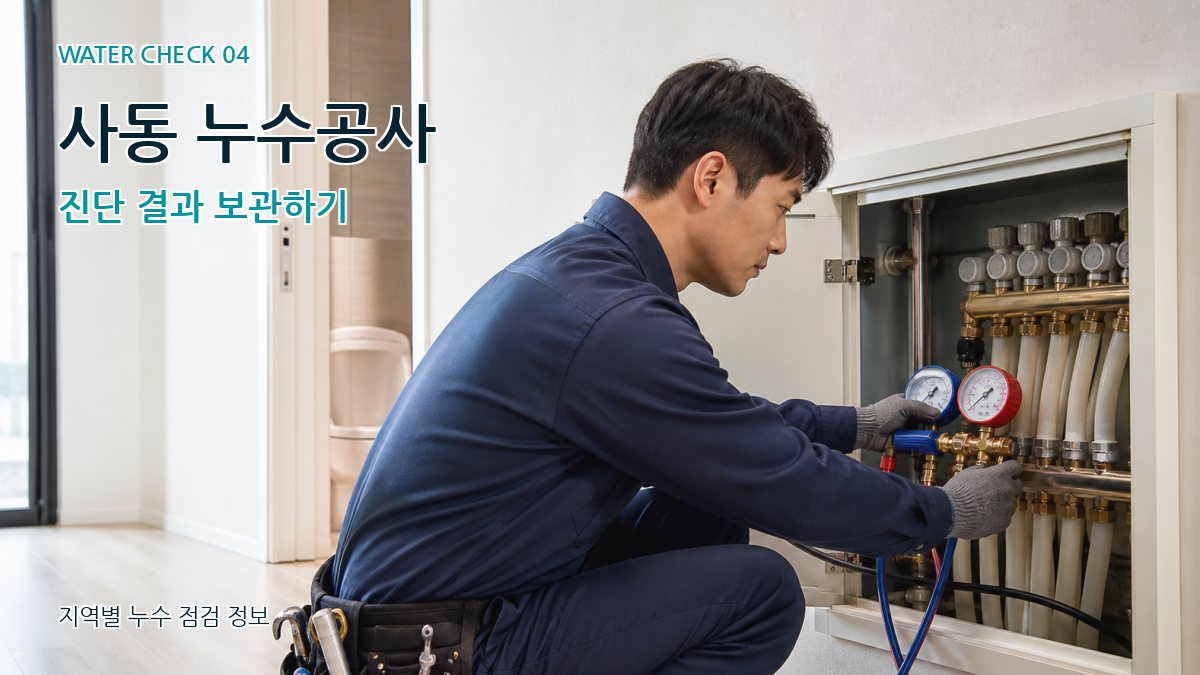 사동 누수탐지 누수탐지 이미지