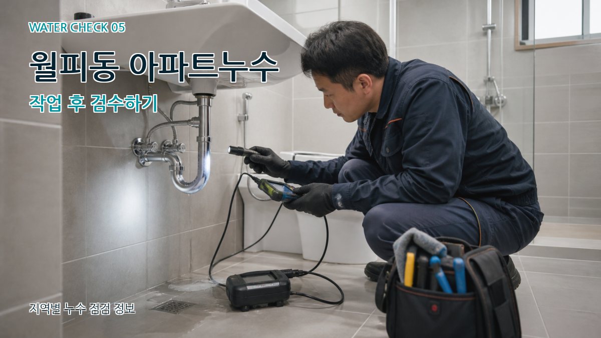 월피동 누수공사 누수탐지 이미지