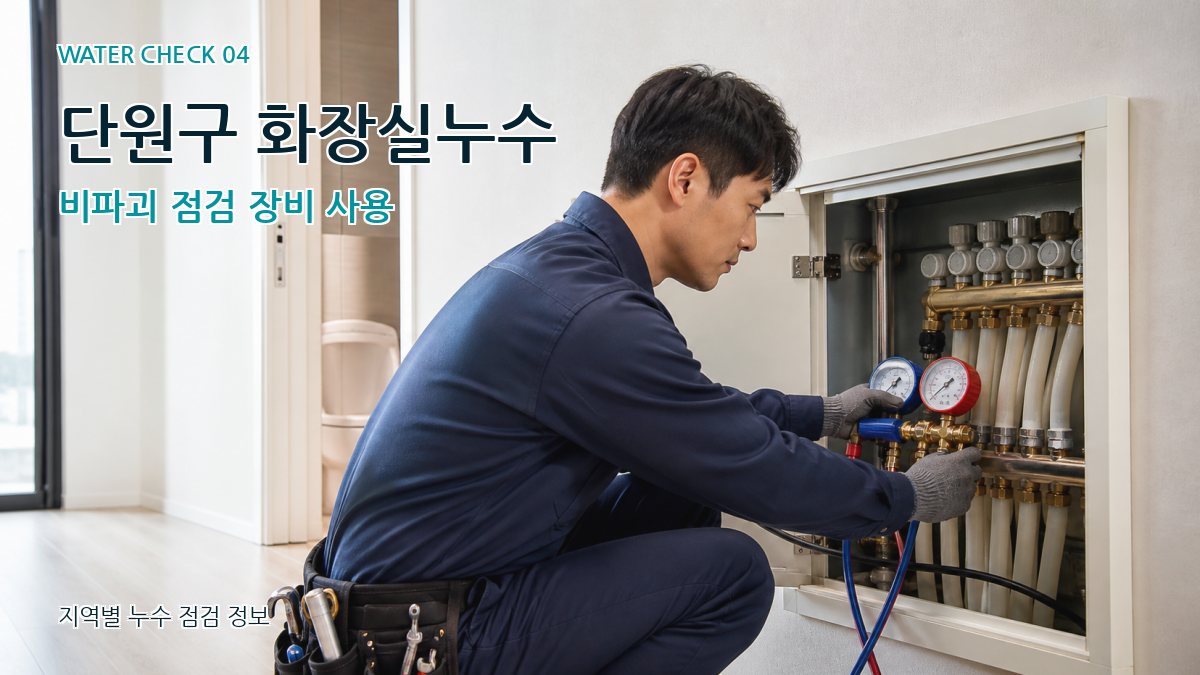 단원구 누수탐지 누수탐지 이미지