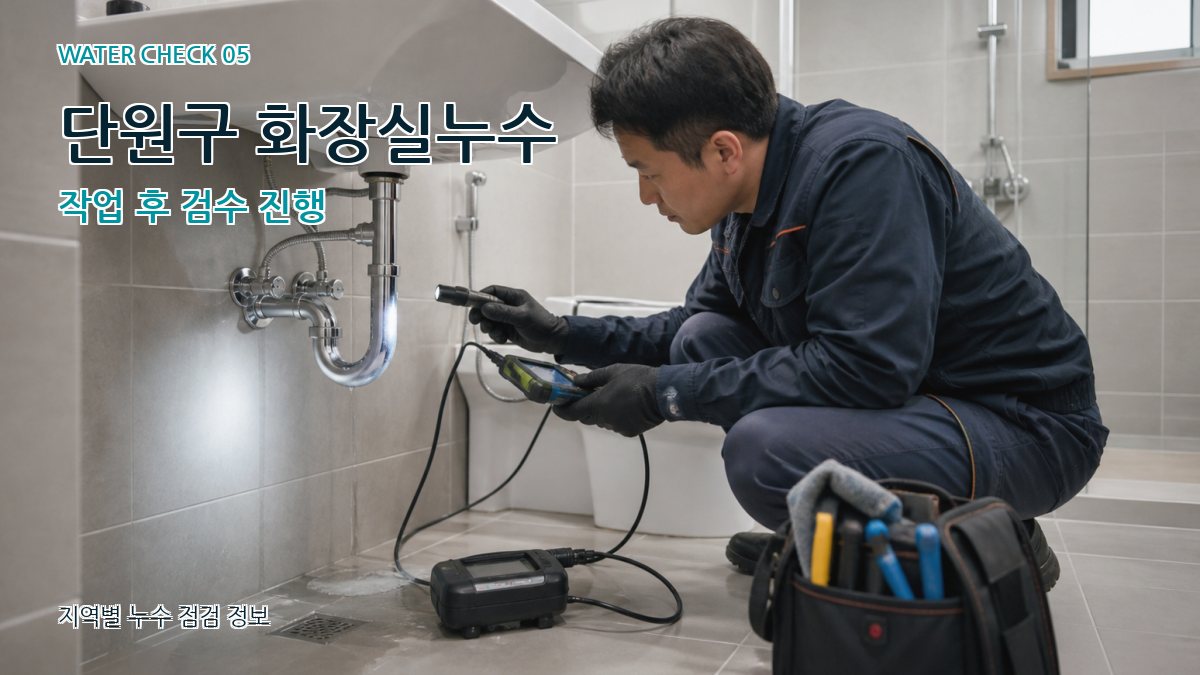 단원구 누수공사 누수탐지 이미지