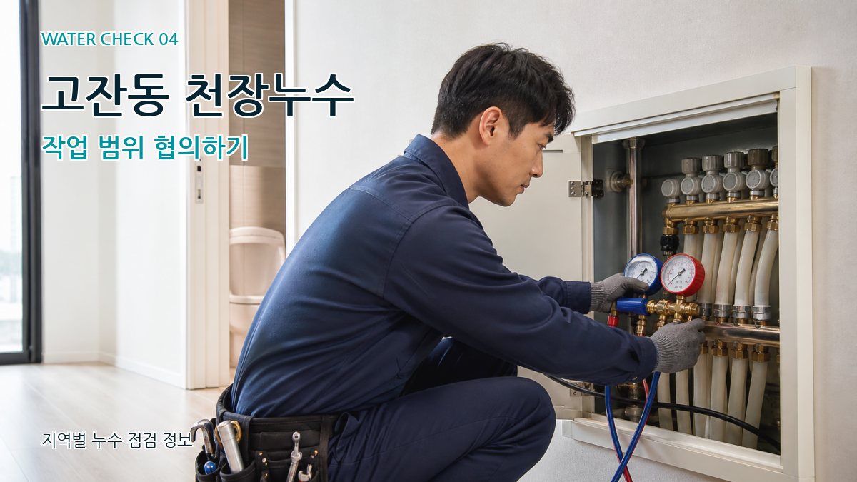 고잔동 누수탐지 누수탐지 이미지