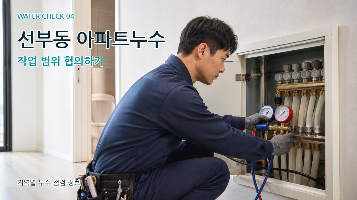 선부동 누수탐지 누수탐지 이미지