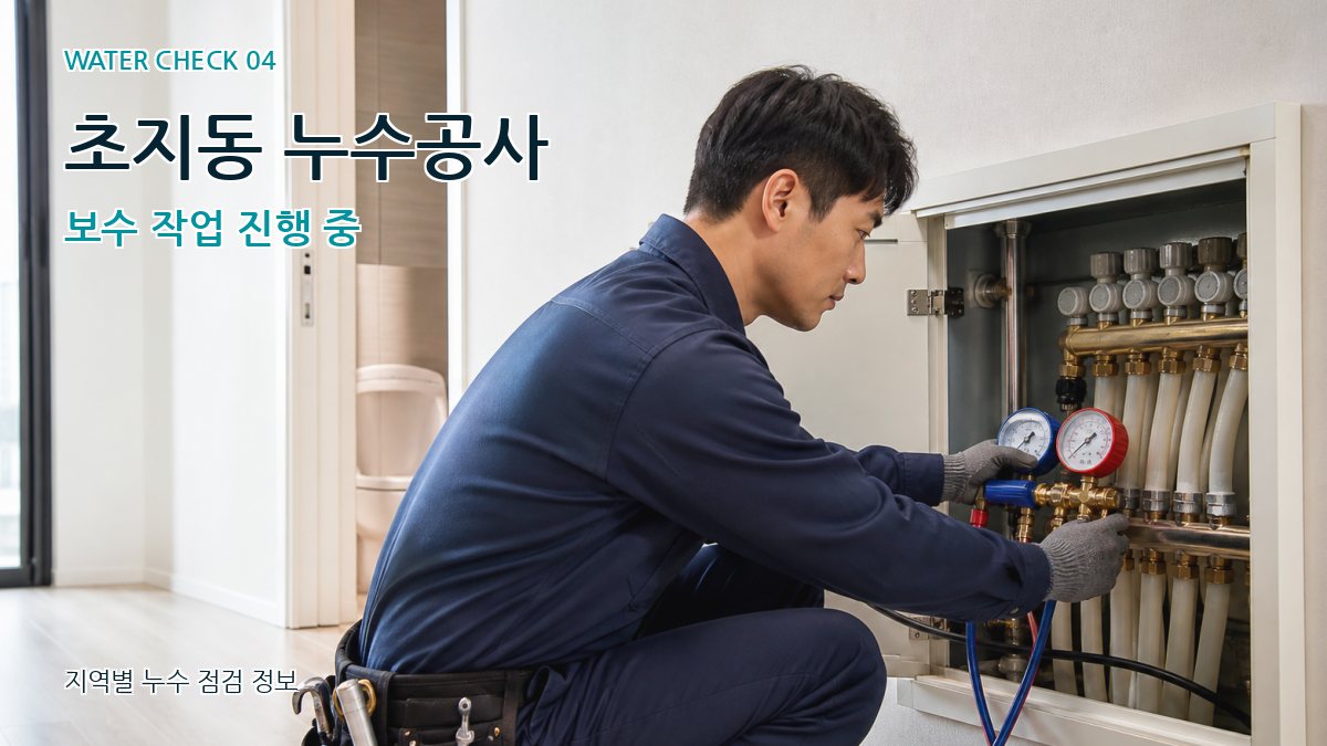 초지동 누수탐지 누수탐지 이미지