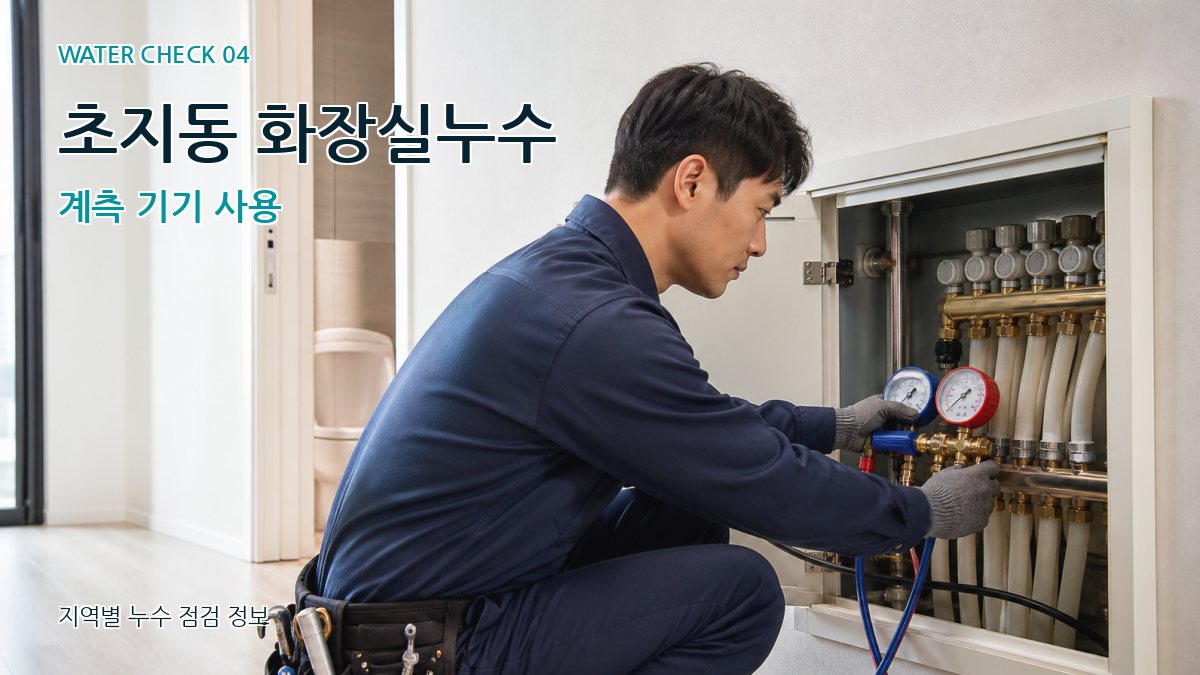 초지동 누수탐지 누수탐지 이미지