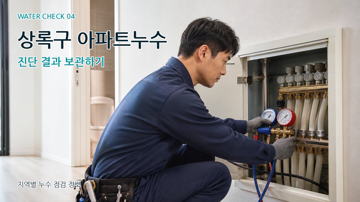상록구 누수탐지 누수탐지 이미지