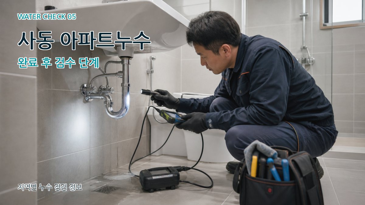 사동 누수공사 누수탐지 이미지