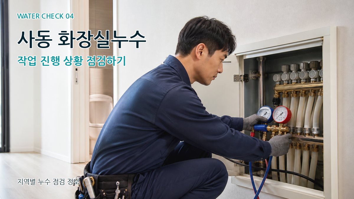 사동 누수탐지 누수탐지 이미지
