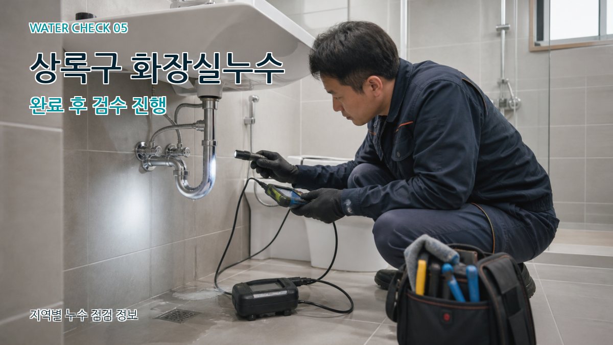 상록구 누수공사 누수탐지 이미지