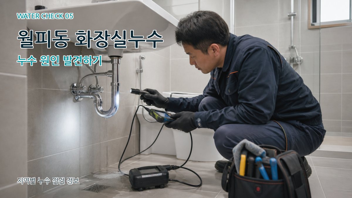 월피동 누수공사 누수탐지 이미지