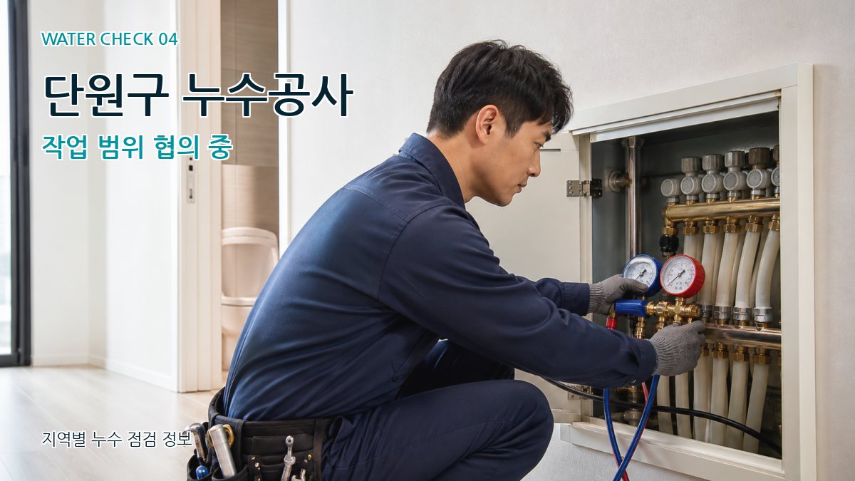 단원구 누수탐지 누수탐지 이미지