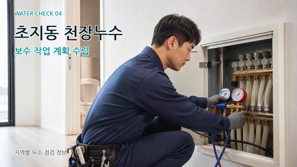 초지동 누수탐지 누수탐지 이미지